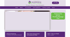 Desktop Screenshot of nokomismassage.com